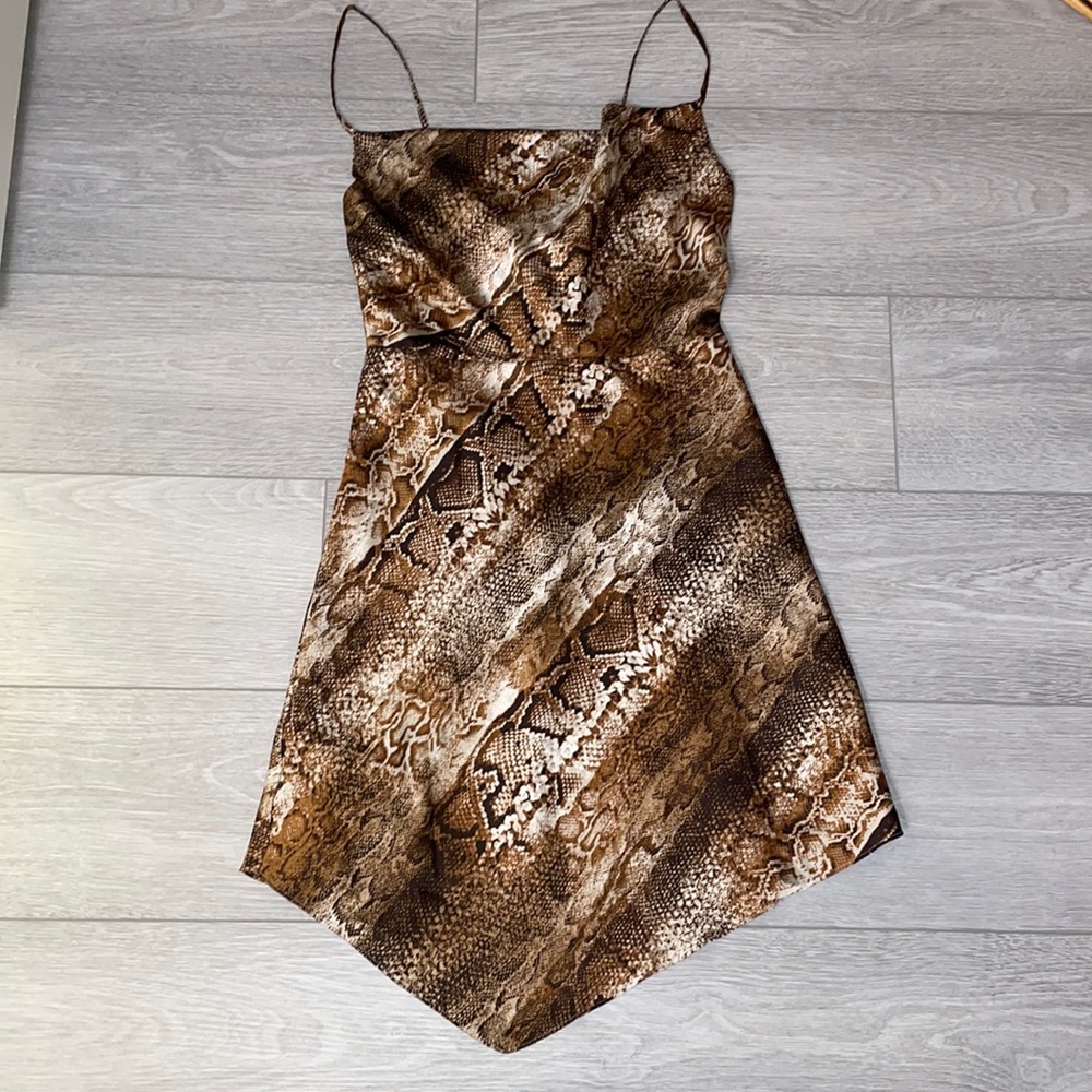 GUESS animal print dress size XS
